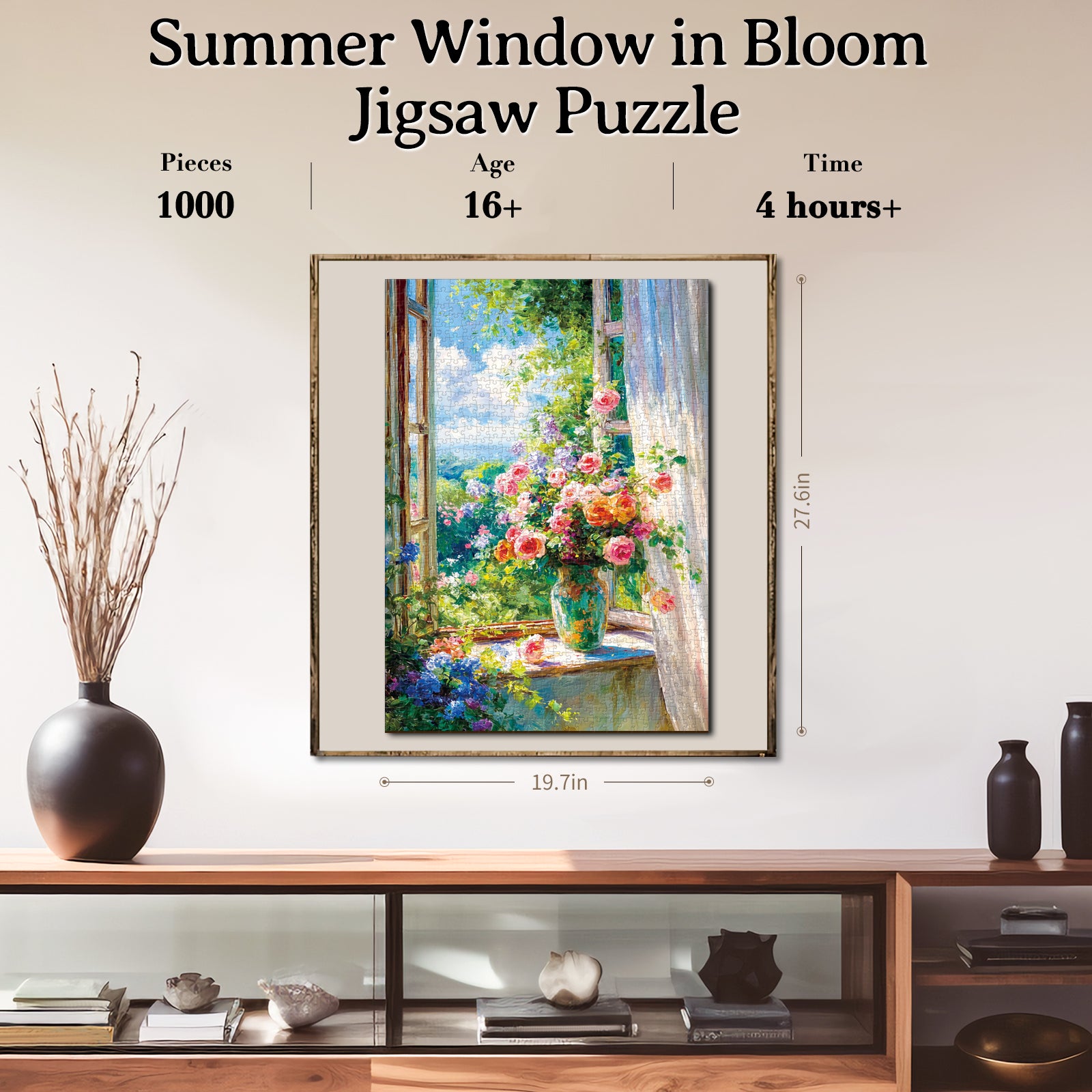 kaayee-cardboard-summer-window-in-bloom-puzzle-1000-teile-eco image 8