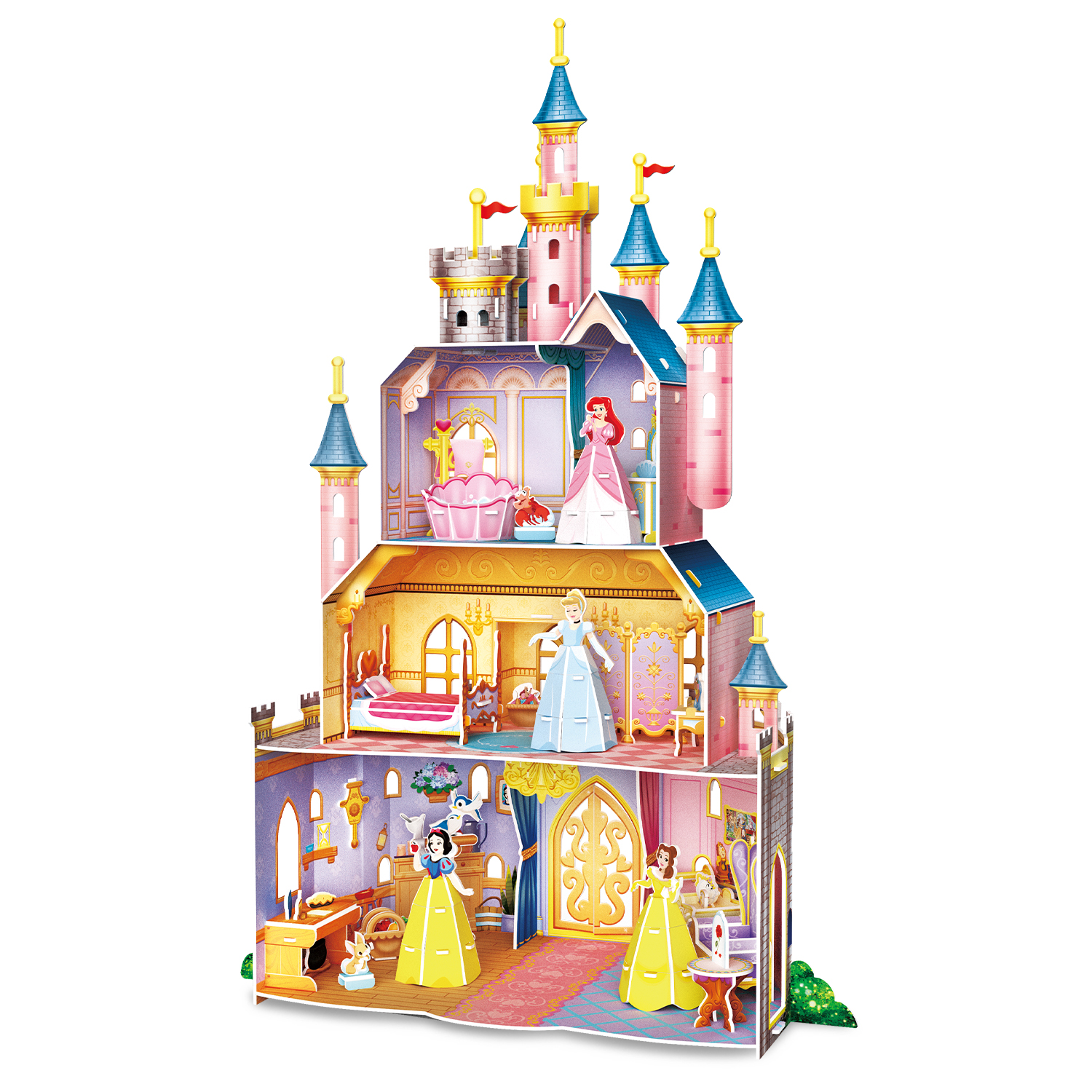 cubicfun-disney-ds1113-princess-magical-castle-3d-puzzle-schloss image 2