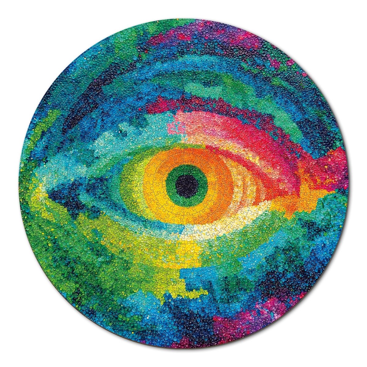 kaayee-cardboard-puzzle-eye-of-colors-1000-teile-rund image 1