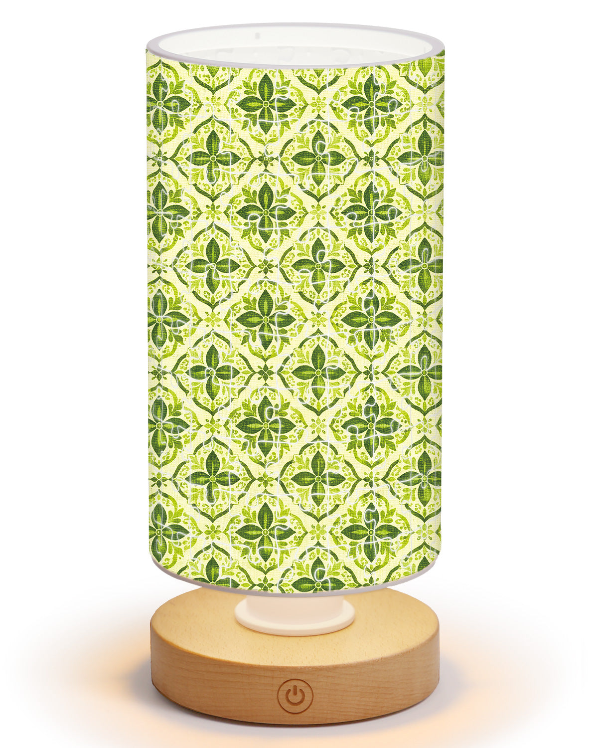 kaayee-verdant-botanical-tiles-acryl-puzzle-nachtlicht-rund image 1