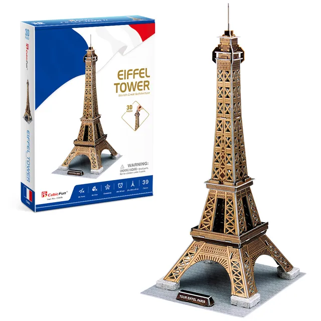 cubic-fun-architecture-c044h-eiffelturm-3d-puzzle-advanced image 1