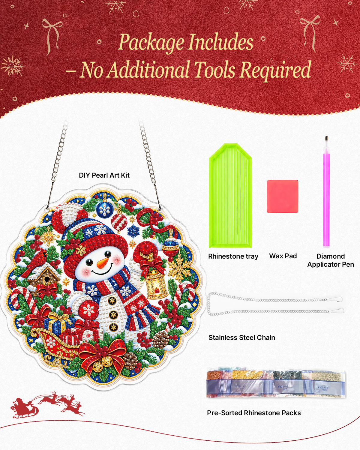 kaayee-suncatcher-kit-snowman-bastelset-20-cm-weihnachten image 5