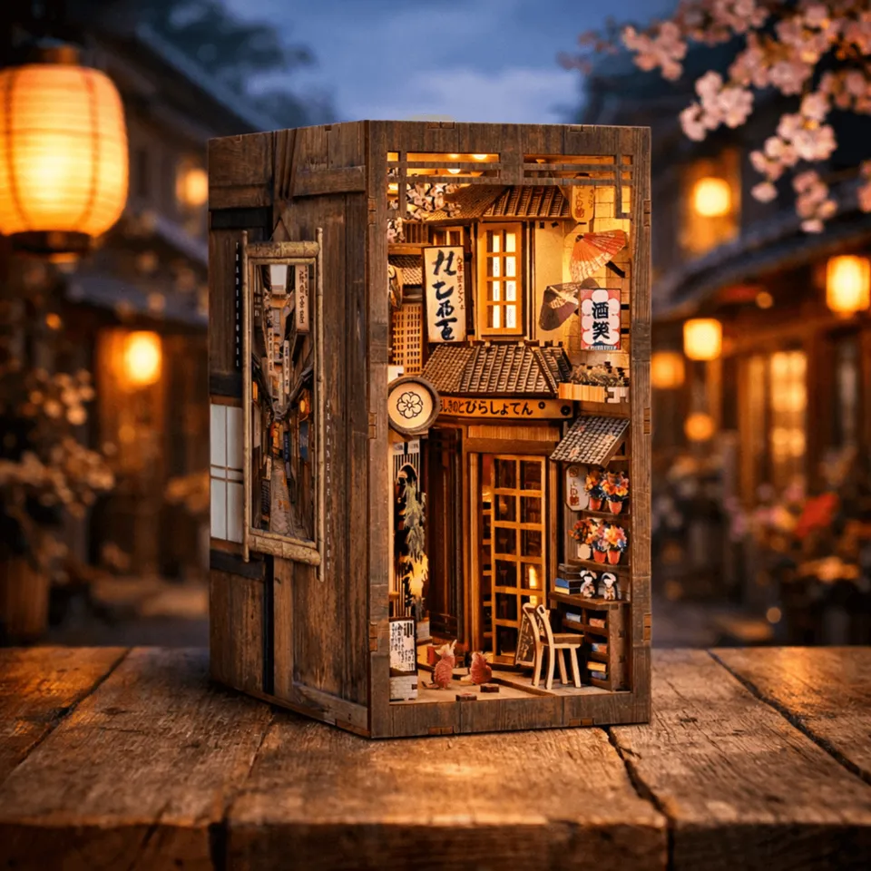 magicholz-book-nook-traditional-japanese-alley-japan-gasse image 1