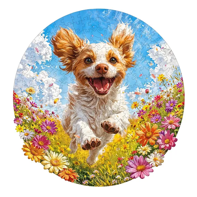 jigfoxy-dog-holzpuzzle-m-211-teile-hundemotiv image 1