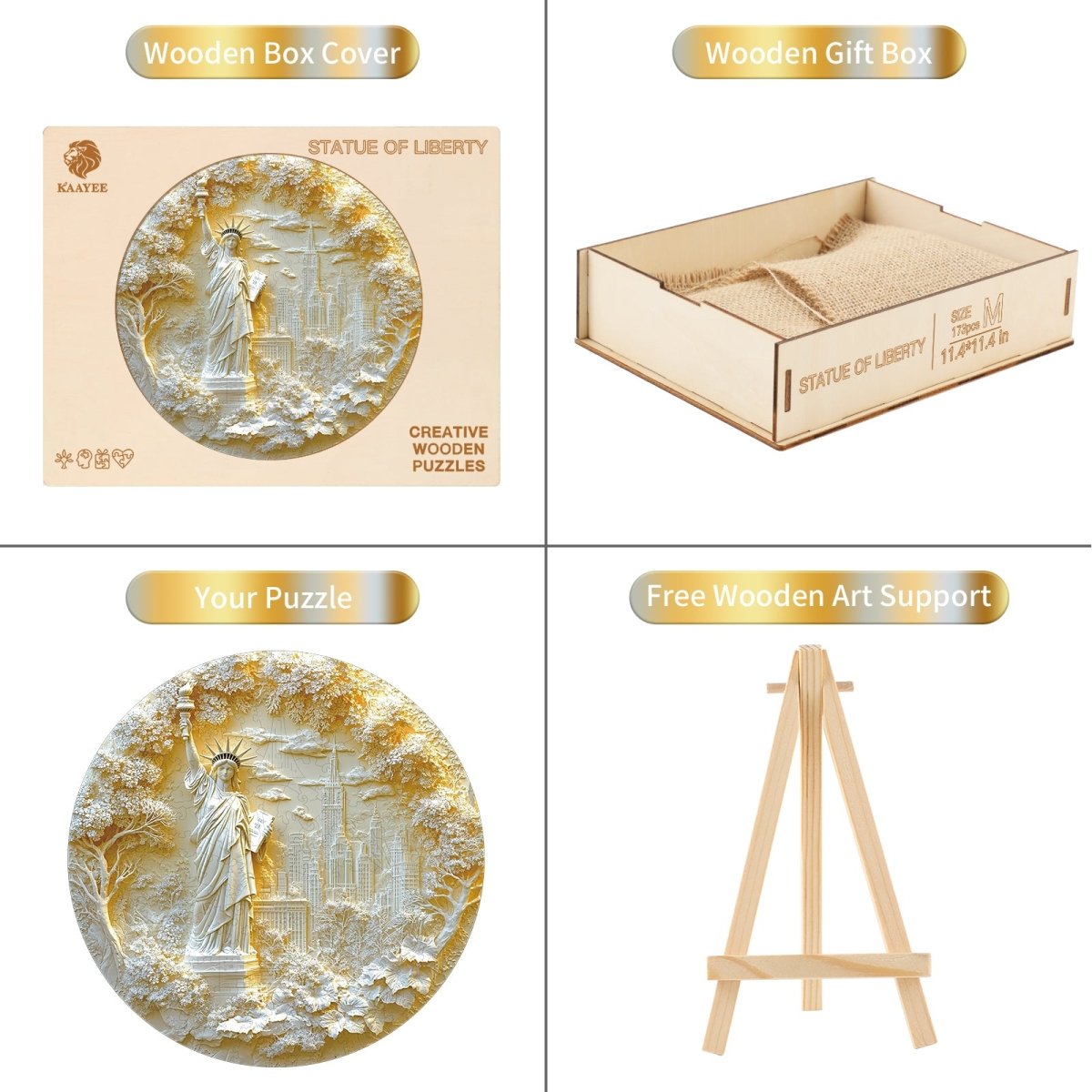 kaayee-wooden-puzzle-statue-of-liberty-holzpuzzle-medium image 5