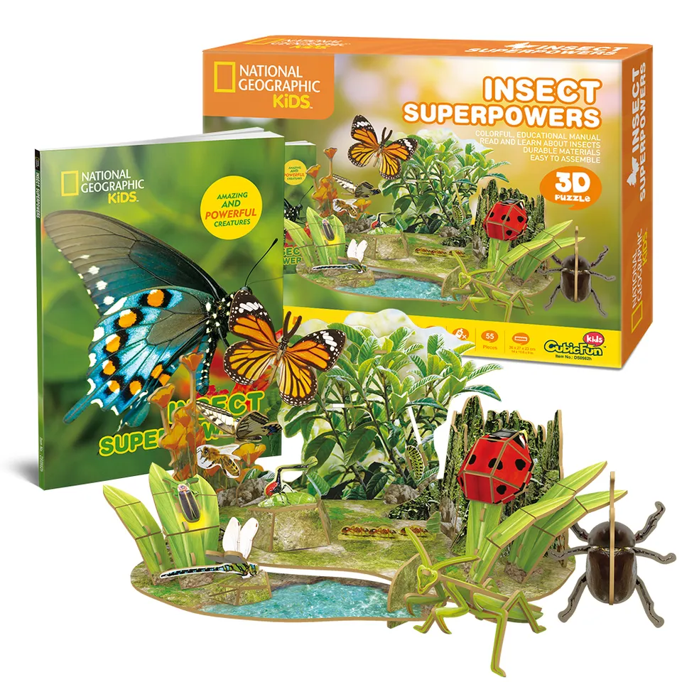 cubic-fun-explorer-ds0982h-insect-superpowers-3d-puzzle image 1