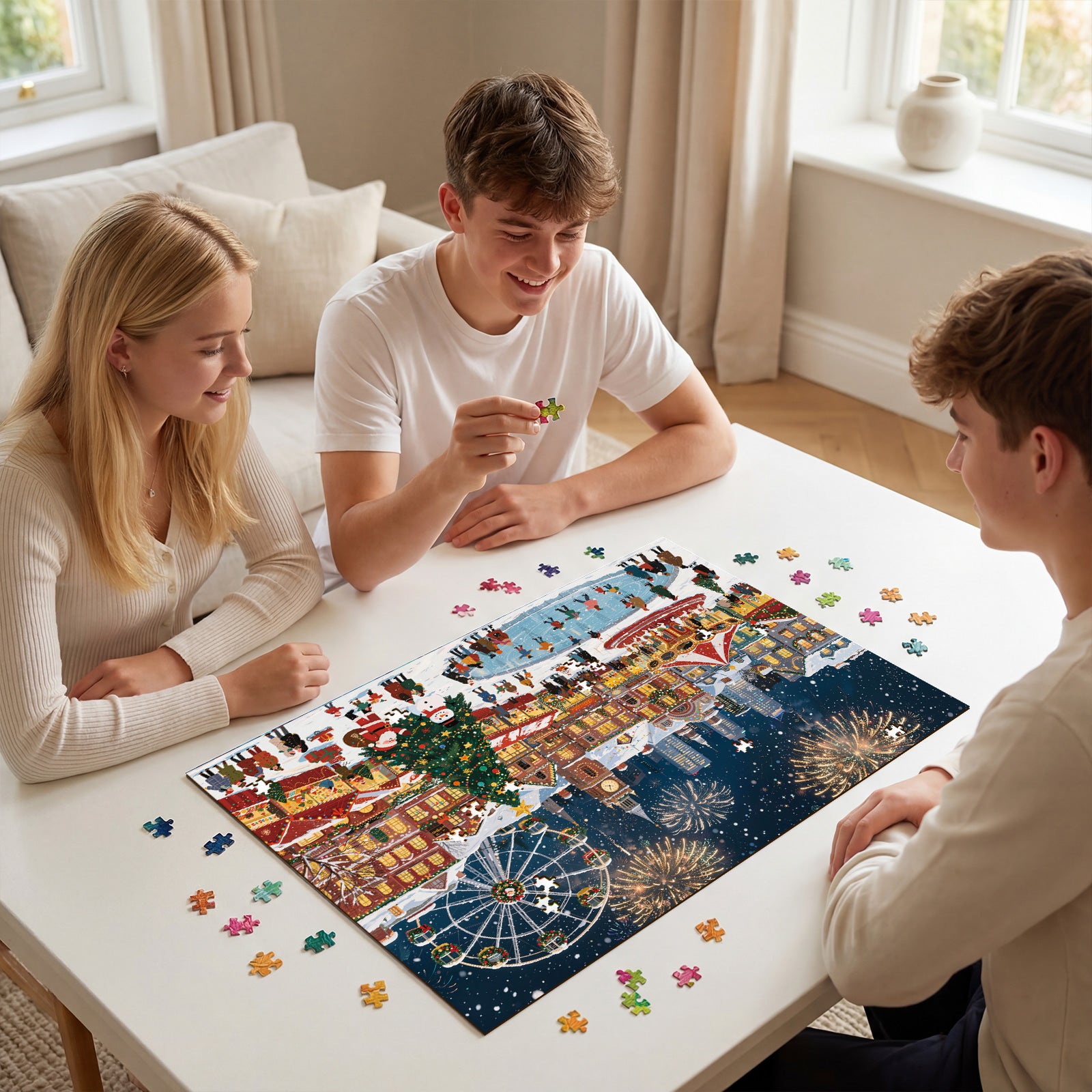 kaayee-winter-ice-carnival-1000-teile-puzzle-standard image 4