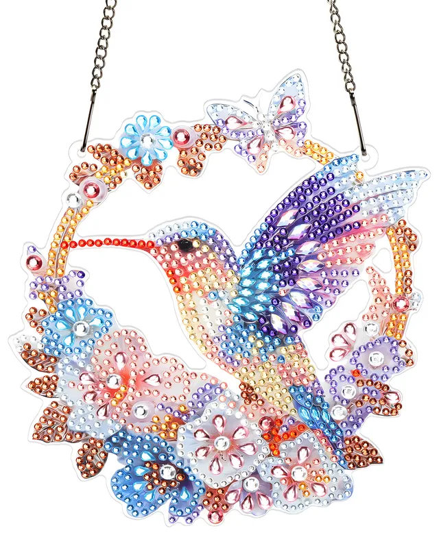 kaayee-suncatcher-hummingbird-diamond-art-bastelset-kolibri image 1