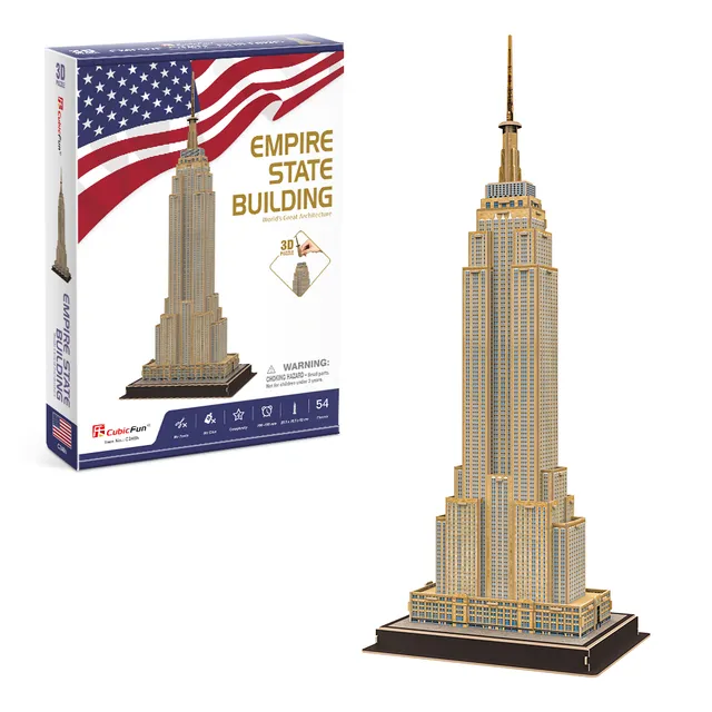 cubicfun-advanced-c246h-empire-state-building-3d-puzzle image 1