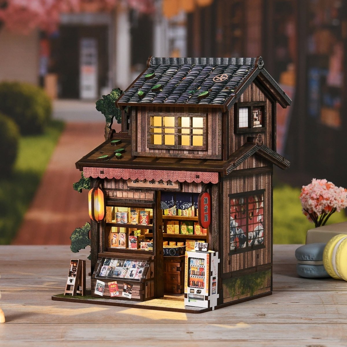 kaayee-miniature-house-kasukabe-grocery-store-miniaturhaus-diy image 3