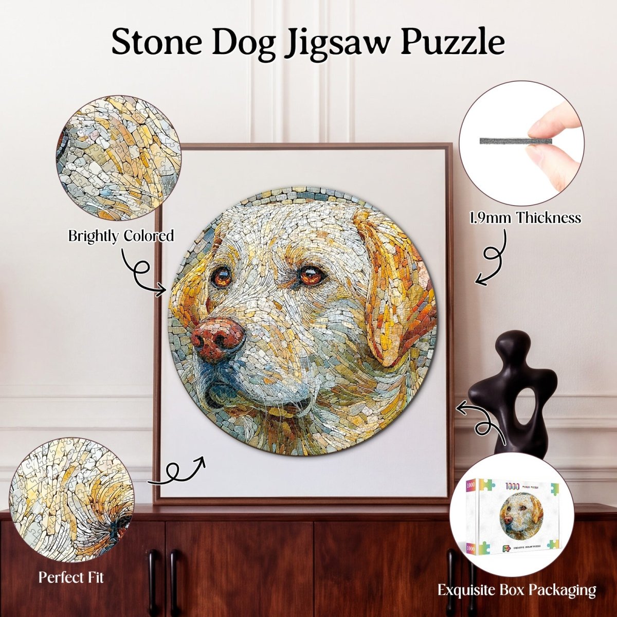 kaayee-stone-dog-puzzle-1000-teile-eco-hund image 3
