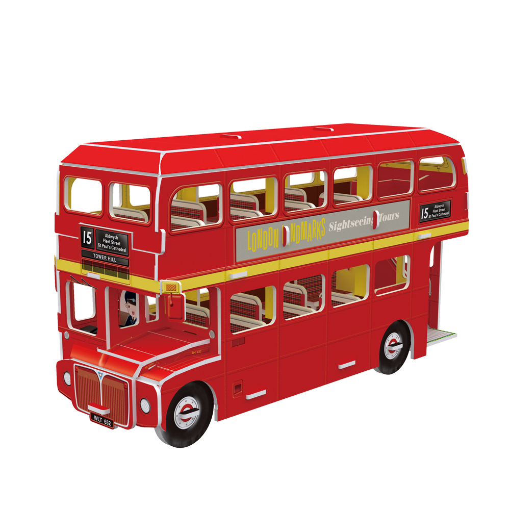 cubic-fun-s3018h-double-decker-bus-3d-puzzle-doppeldecker image 2