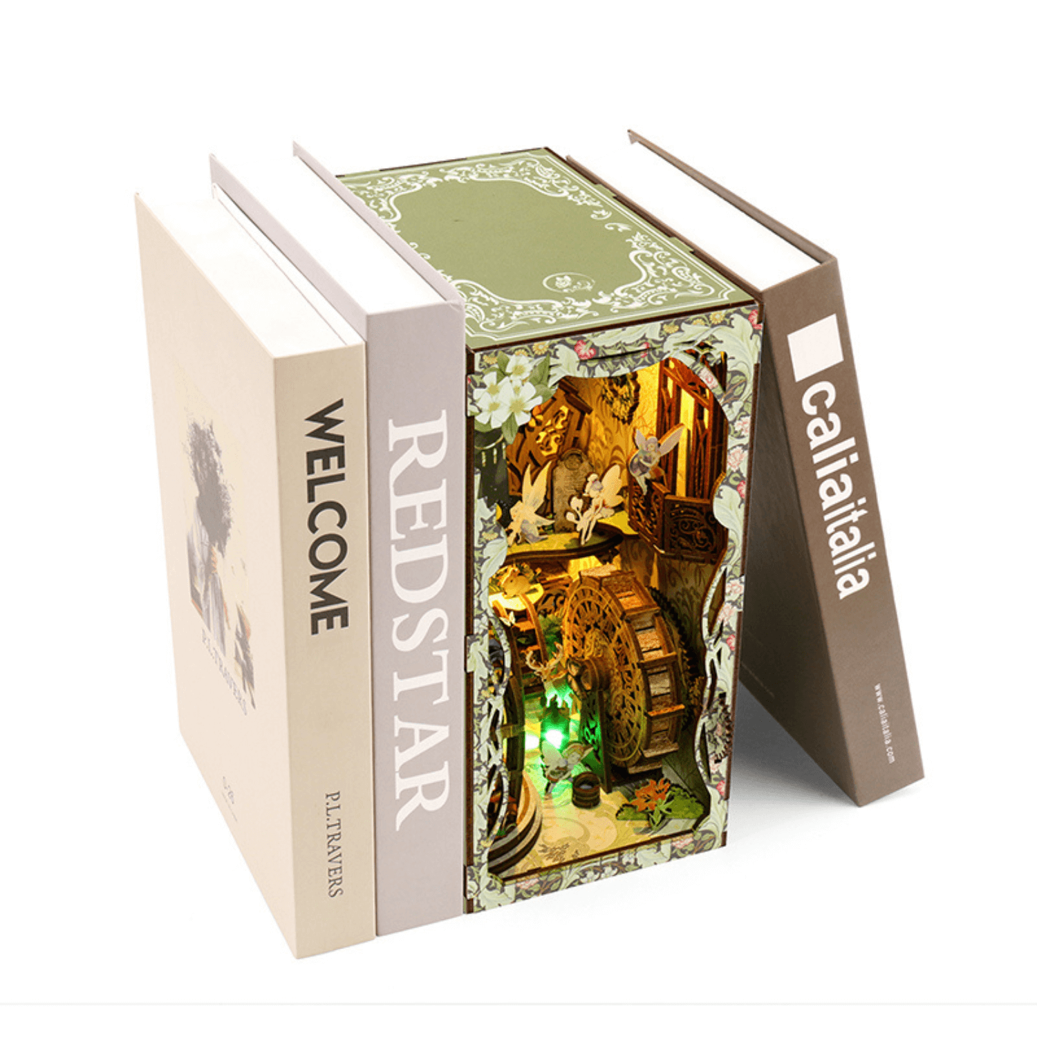 magicholz-book-nook-secret-world-of-the-forest-diorama-led image 3