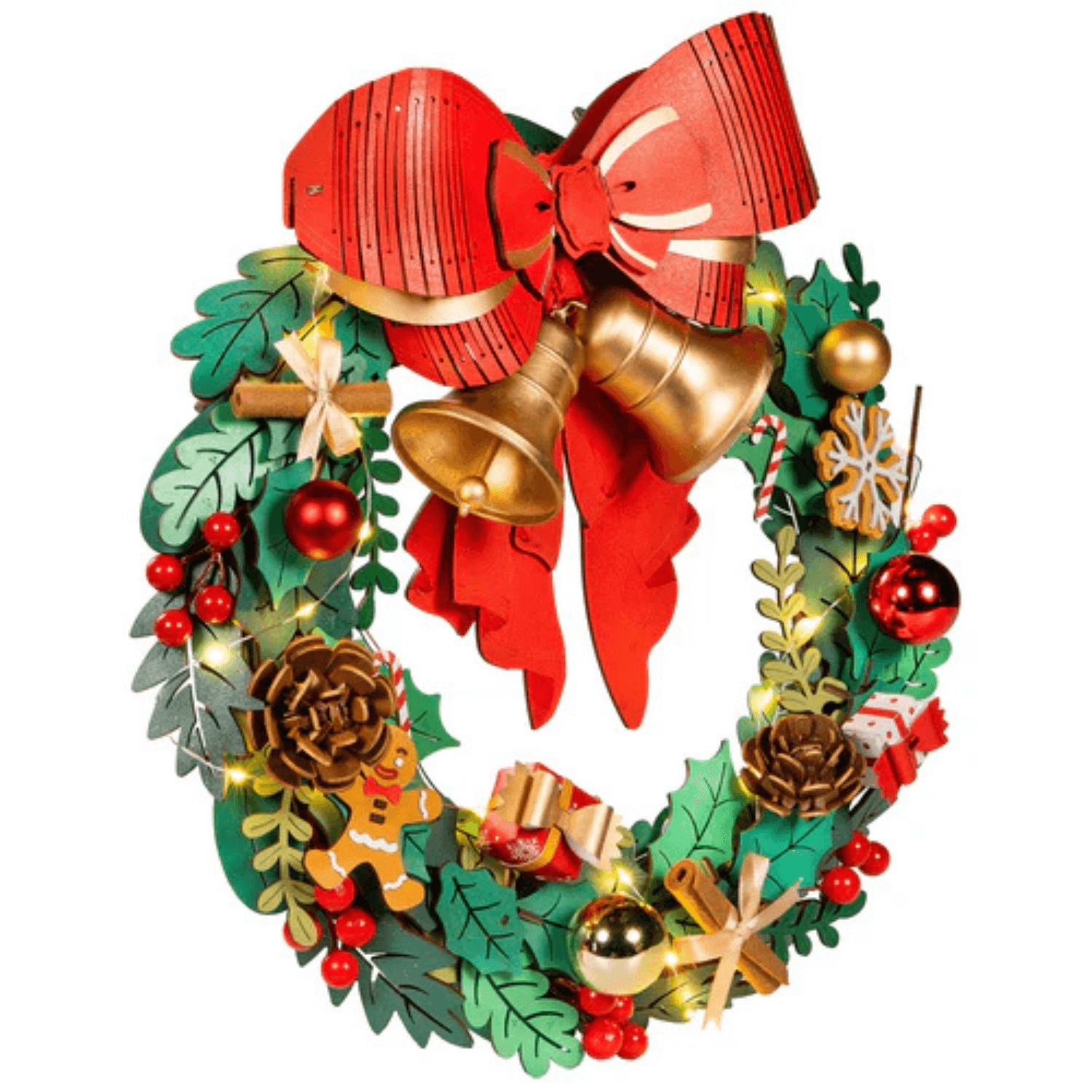 magicholz-3d-puzzle-weihnachtskranz-holzbausatz-mit-led image 3