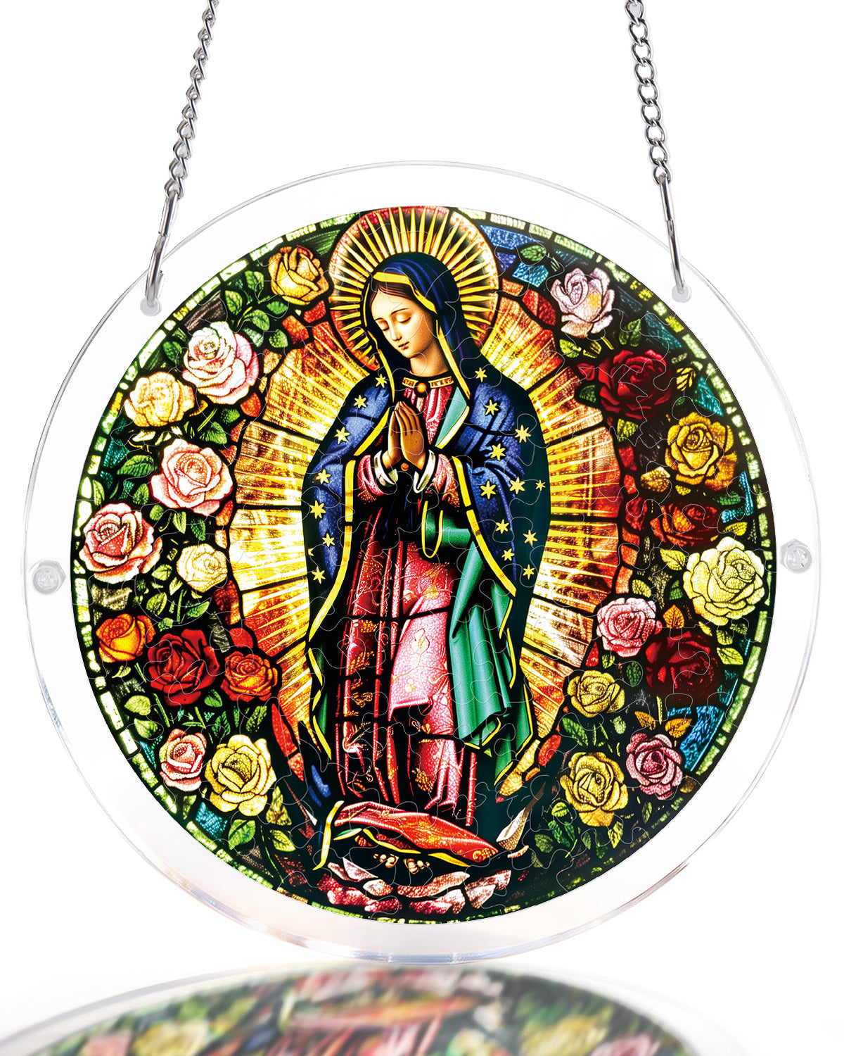 kaayee-suncatcher-light-of-prayer-fensterbild-large-22-6-cm image 1