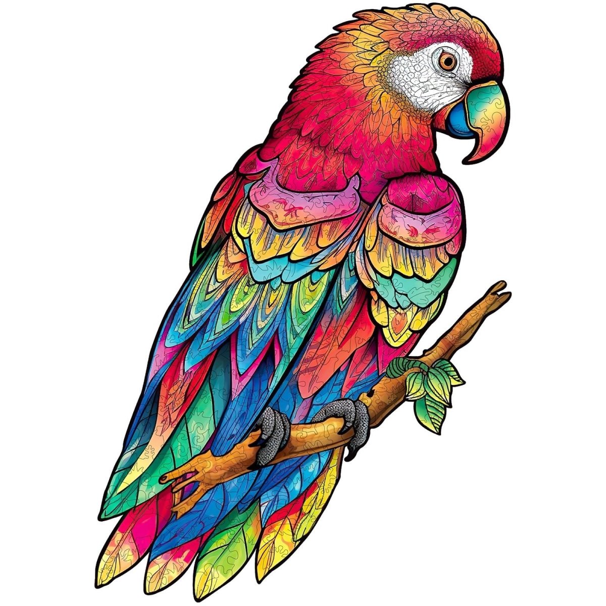kaayee-wooden-puzzle-lovely-parrot-holzpuzzle-medium image 1