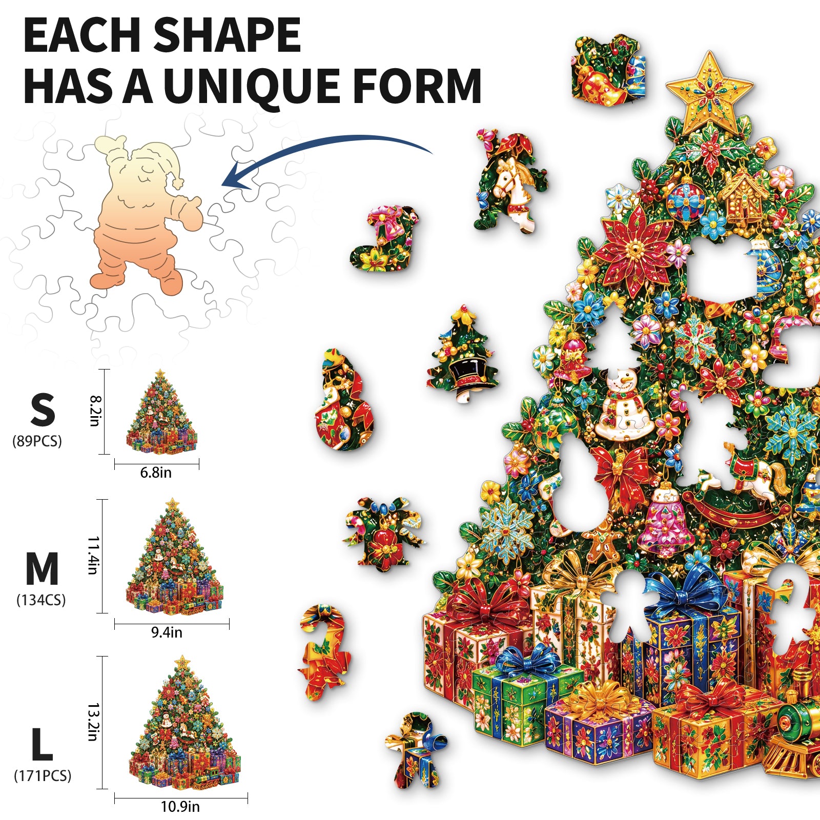 kaayee-wooden-christmas-wonderland-gift-tree-holzpuzzle image 3