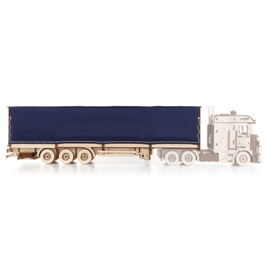 magicholz-mechanischer-bausatz-road-king-lkw-mit-auflieger-holz image 6