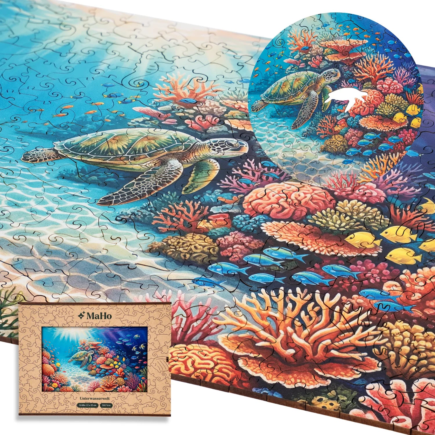 magicholz-holzpuzzle-unterwasserwelt-500-teile-mit-meeresschildkr-te image 7