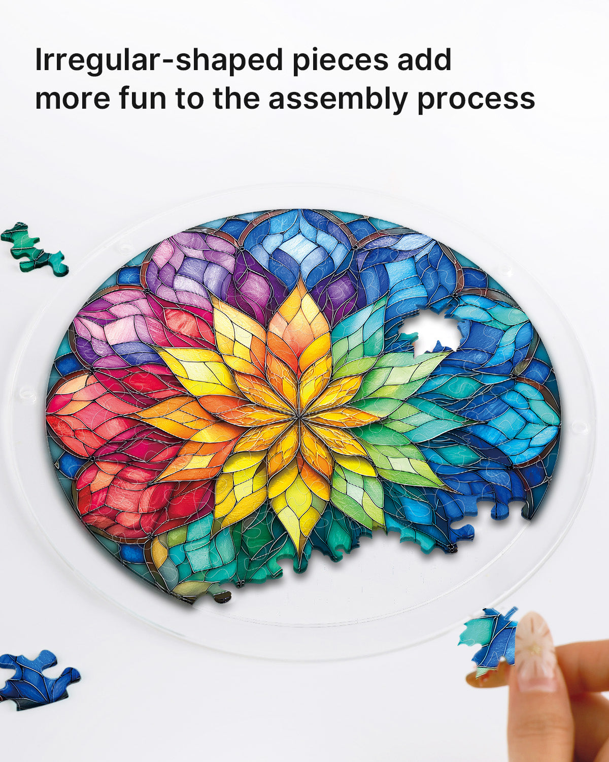 kaayee-suncatcher-radiant-flower-fensterbild-small-18-8-cm image 2