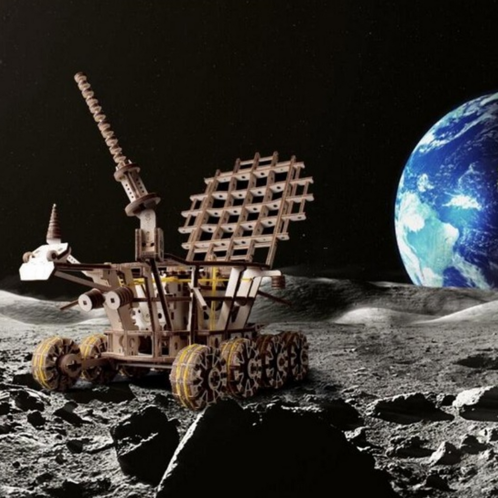 magicholz-mechanischer-bausatz-lunokhod-mondrover-holzmodell image 1