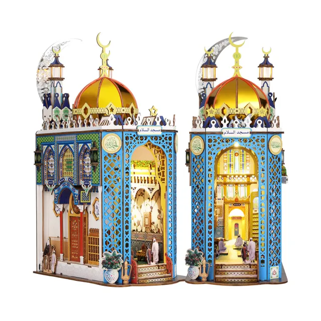 kaayee-mosque-book-nook-kit-3d-puzzle-mit-beleuchtung image 1