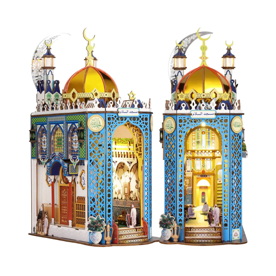 kaayee-mosque-book-nook-kit-3d-puzzle-mit-beleuchtung image 1
