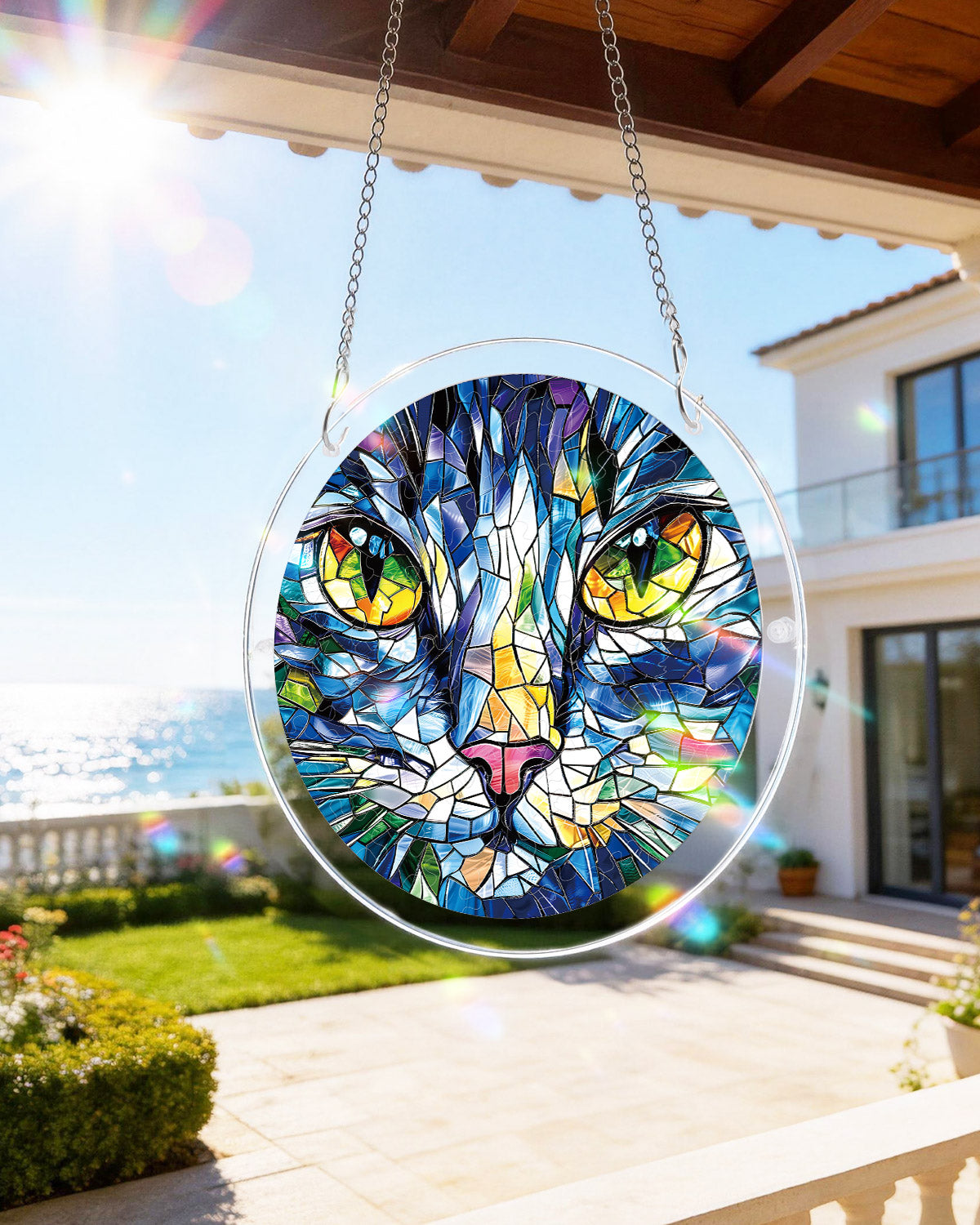 kaayee-suncatcher-puzzle-mosaic-cat-medium-acryl image 8