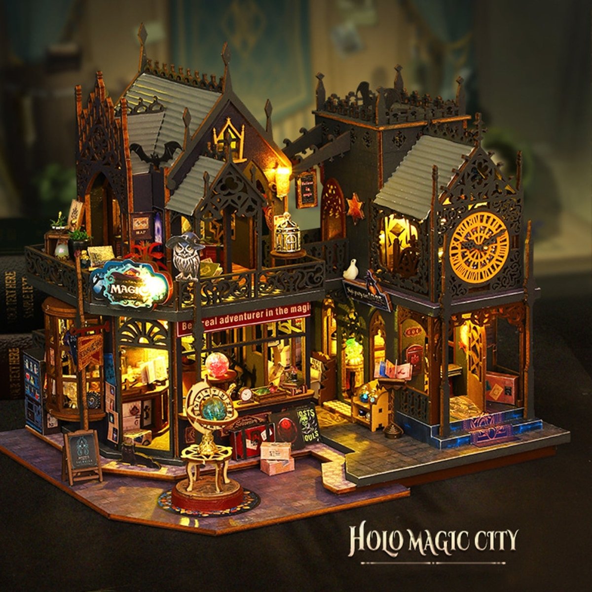kaayee-miniature-house-holo-magic-city-bastelhaus-led image 5