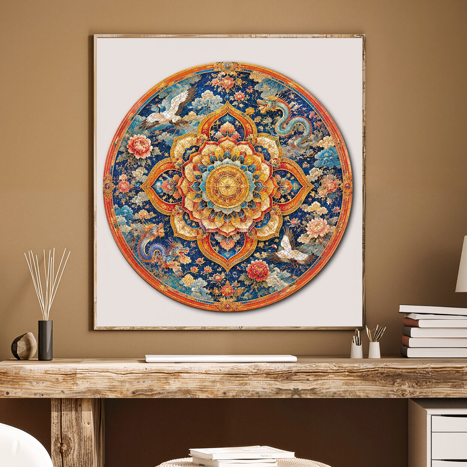 kaayee-cardboard-puzzle-celestial-lotus-1000-teile-standard image 5