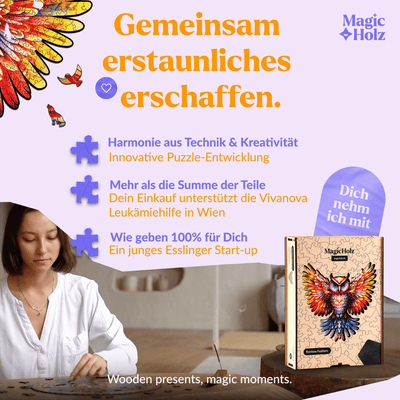 magicholz-regenbogenfeder-eule-holzpuzzle-vogelmotiv-bunt image 7