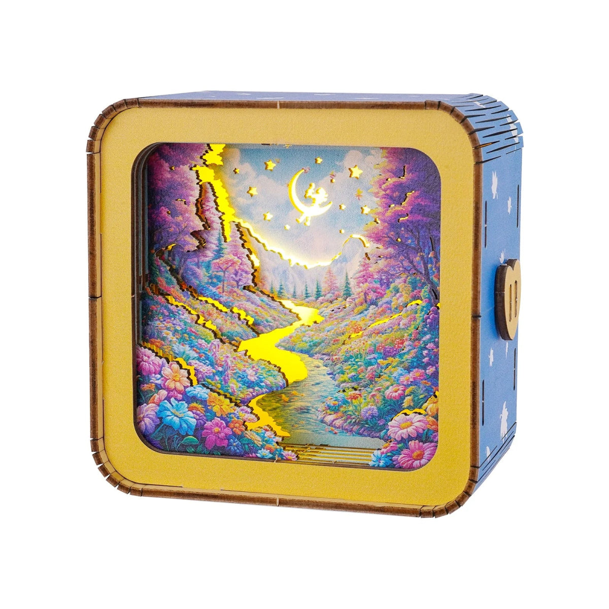 kaayee-pink-jungle-nachtlicht-holz-bastelset-mond image 1