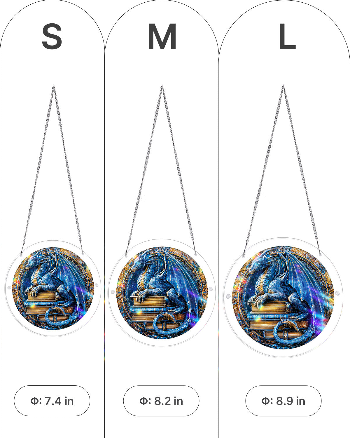 kaayee-suncatcher-puzzle-dragon-realm-fensterbild-small-acryl image 5