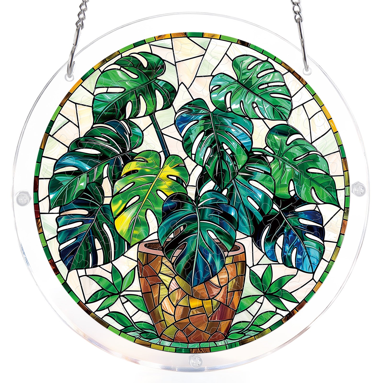 kaayee-suncatcher-puzzle-monstera-fensterbild-medium-acryl image 7