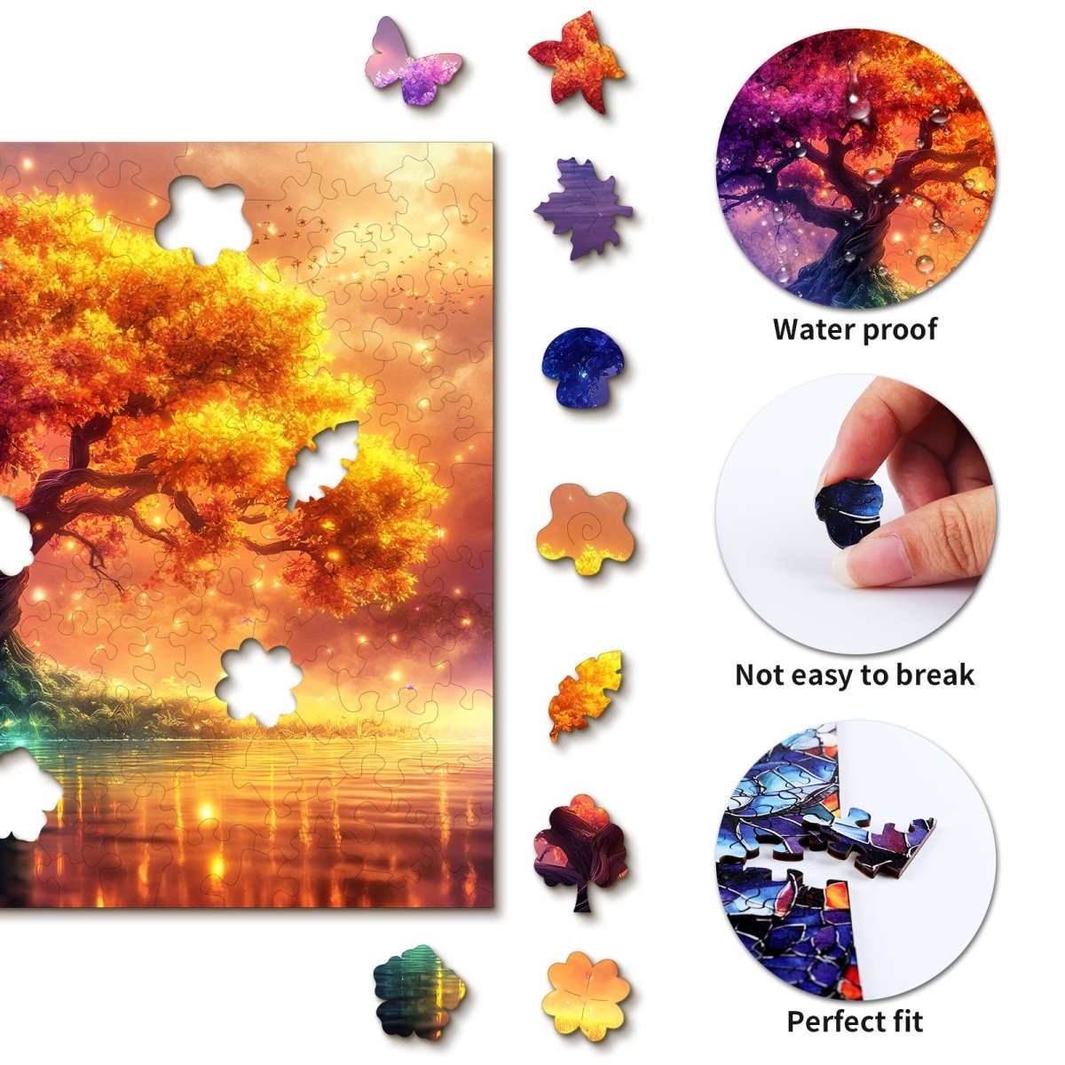 kaayee-wooden-puzzle-tree-of-life-holzpuzzle-medium-bunt image 2