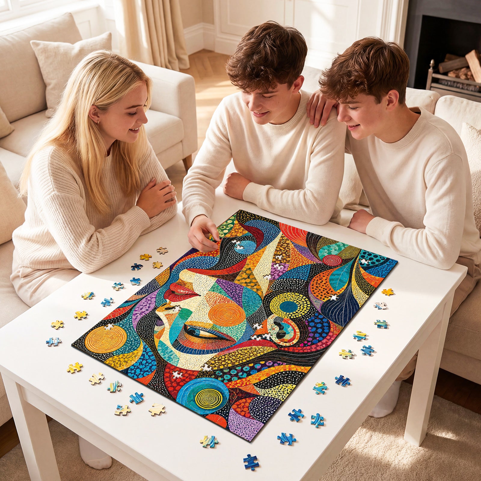 kaayee-cardboard-puzzle-colorful-muse-puzzle-1000-teile-eco image 4