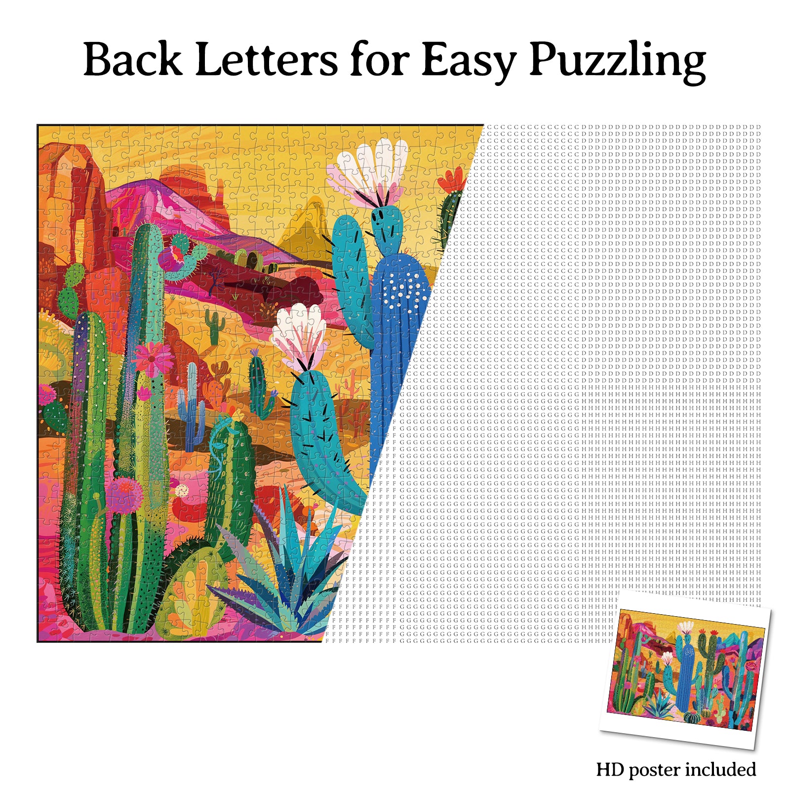 kaayee-neon-cactus-valley-puzzle-1000-teile-standard image 6