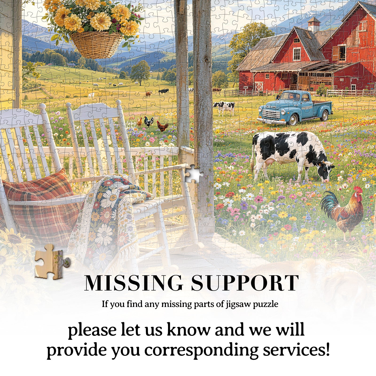 kaayee-1000-teile-puzzle-blooming-country-melody-blumenwiese image 7