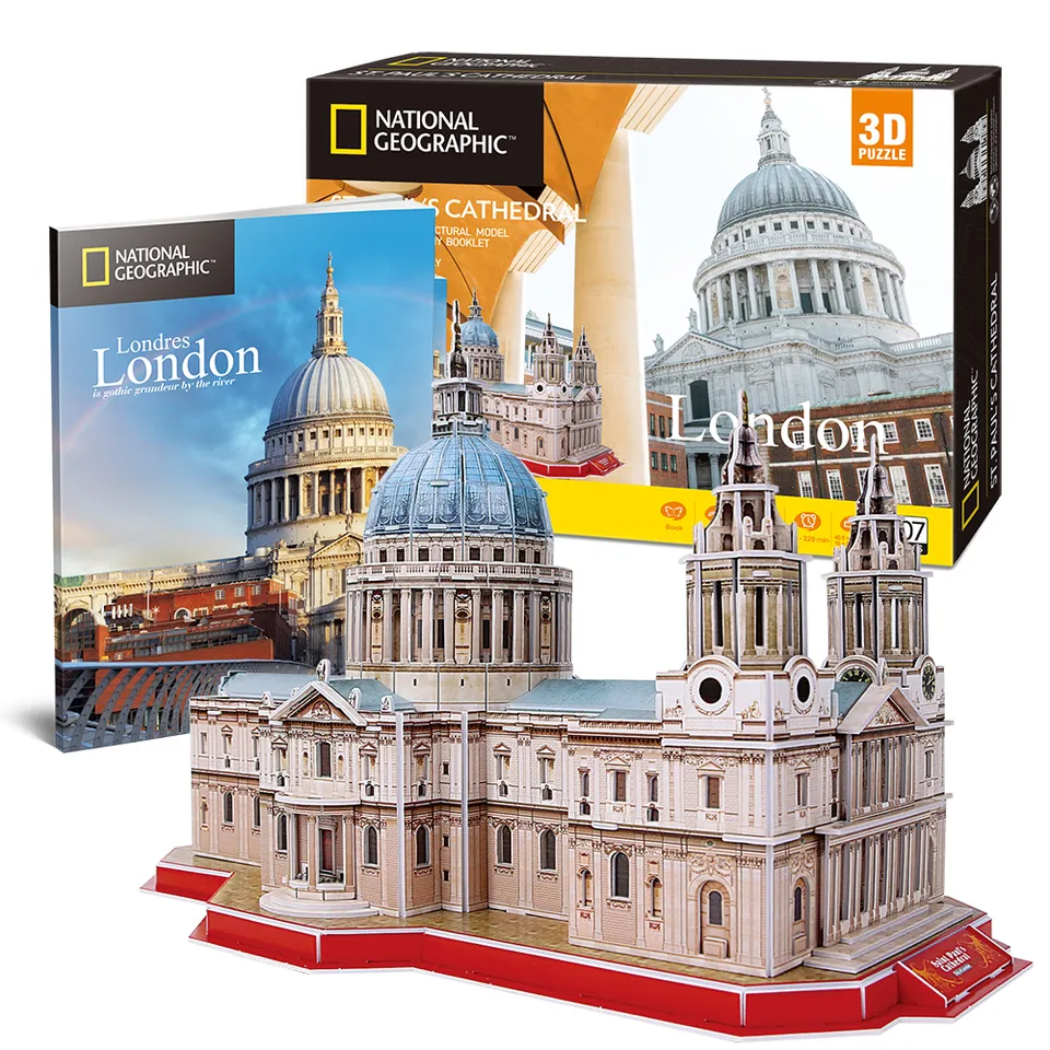 cubicfun-city-traveller-ds0991h-st-paul-s-cathedral-3d-puzzle image 1