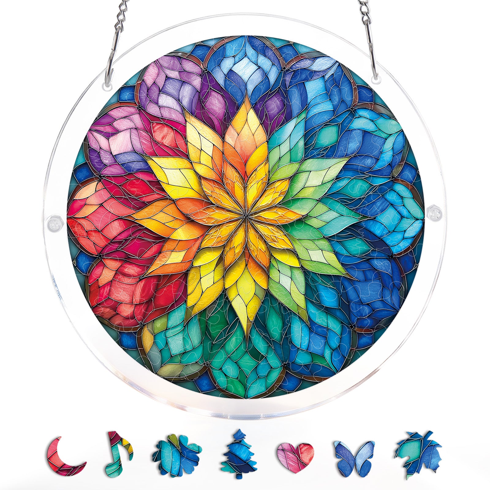 kaayee-suncatcher-radiant-flower-fensterbild-small-18-8-cm image 3