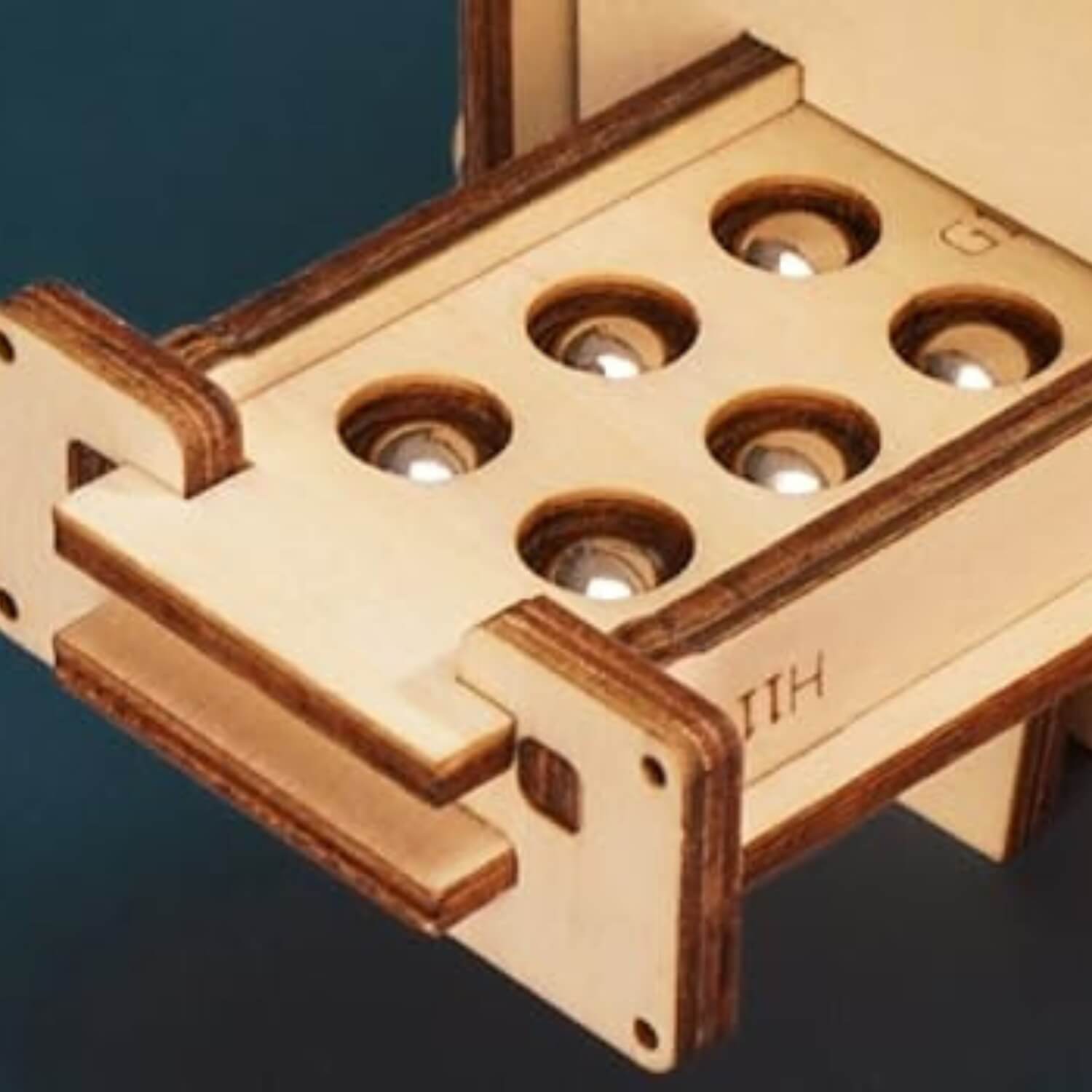 magicholz-mechanischer-bausatz-3d-pinball-maschine-holzflipper-starter-kit image 6