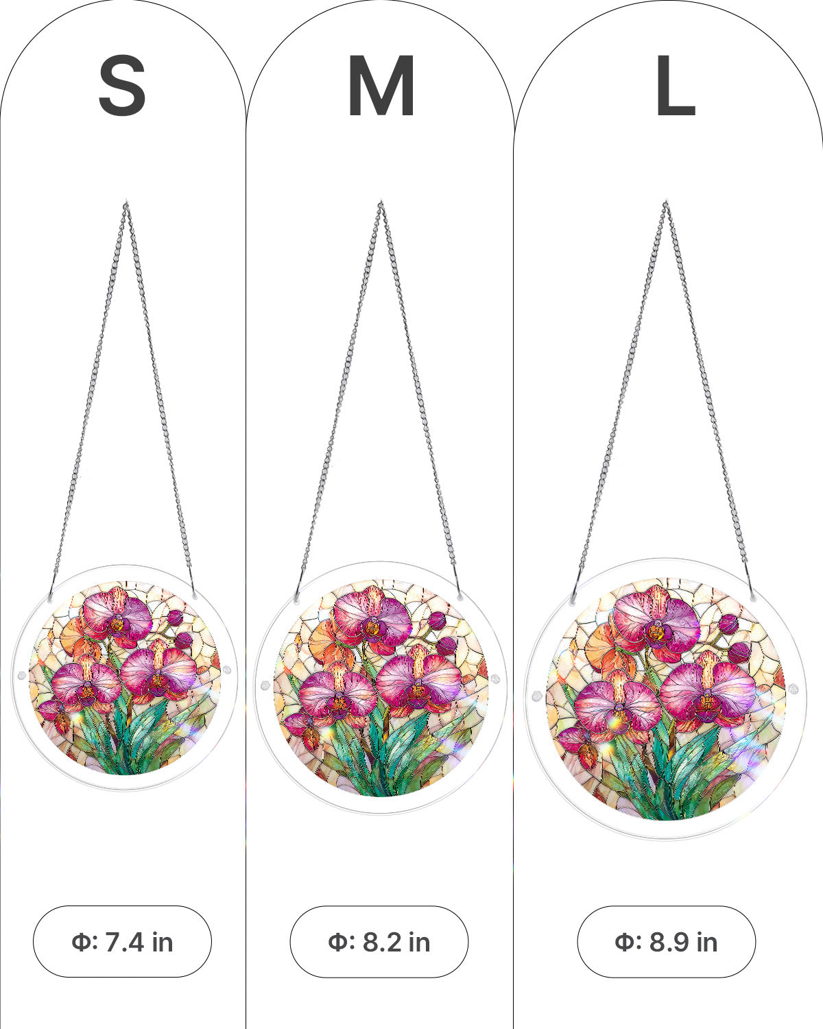 kaayee-suncatcher-puzzle-dreamy-orchids-light-suncatcher-medium image 5