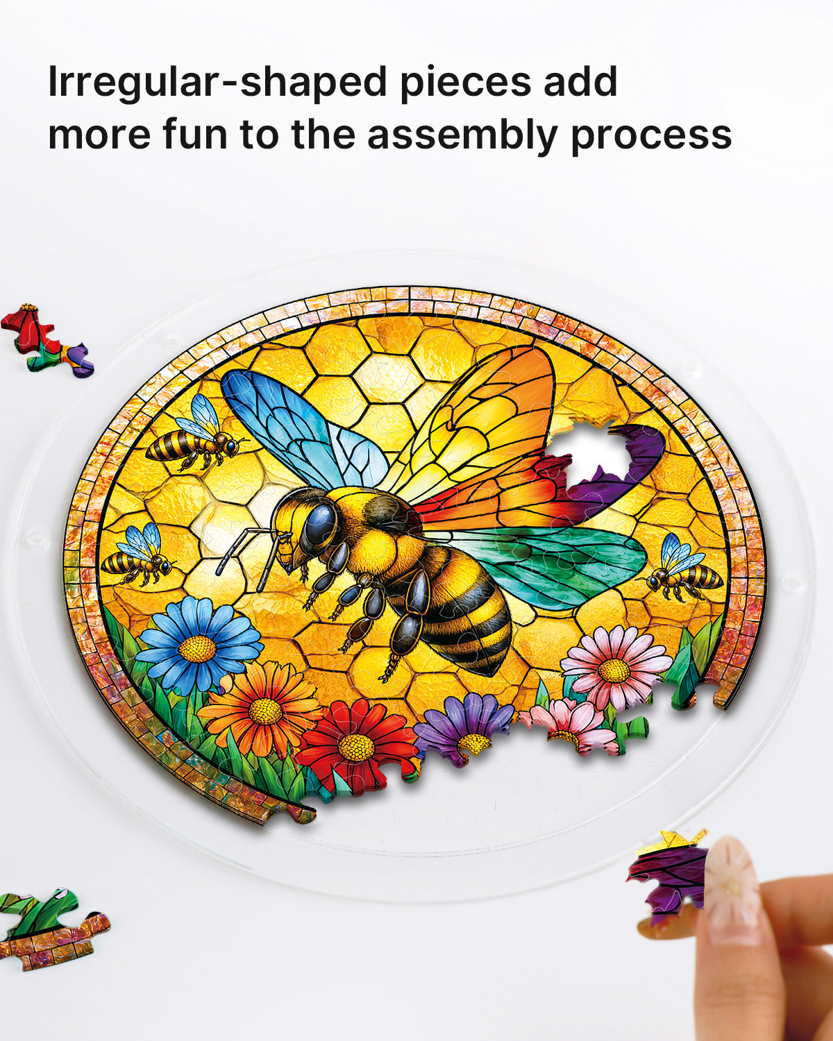 kaayee-sunshine-bee-suncatcher-medium-20-8-cm-biene image 2