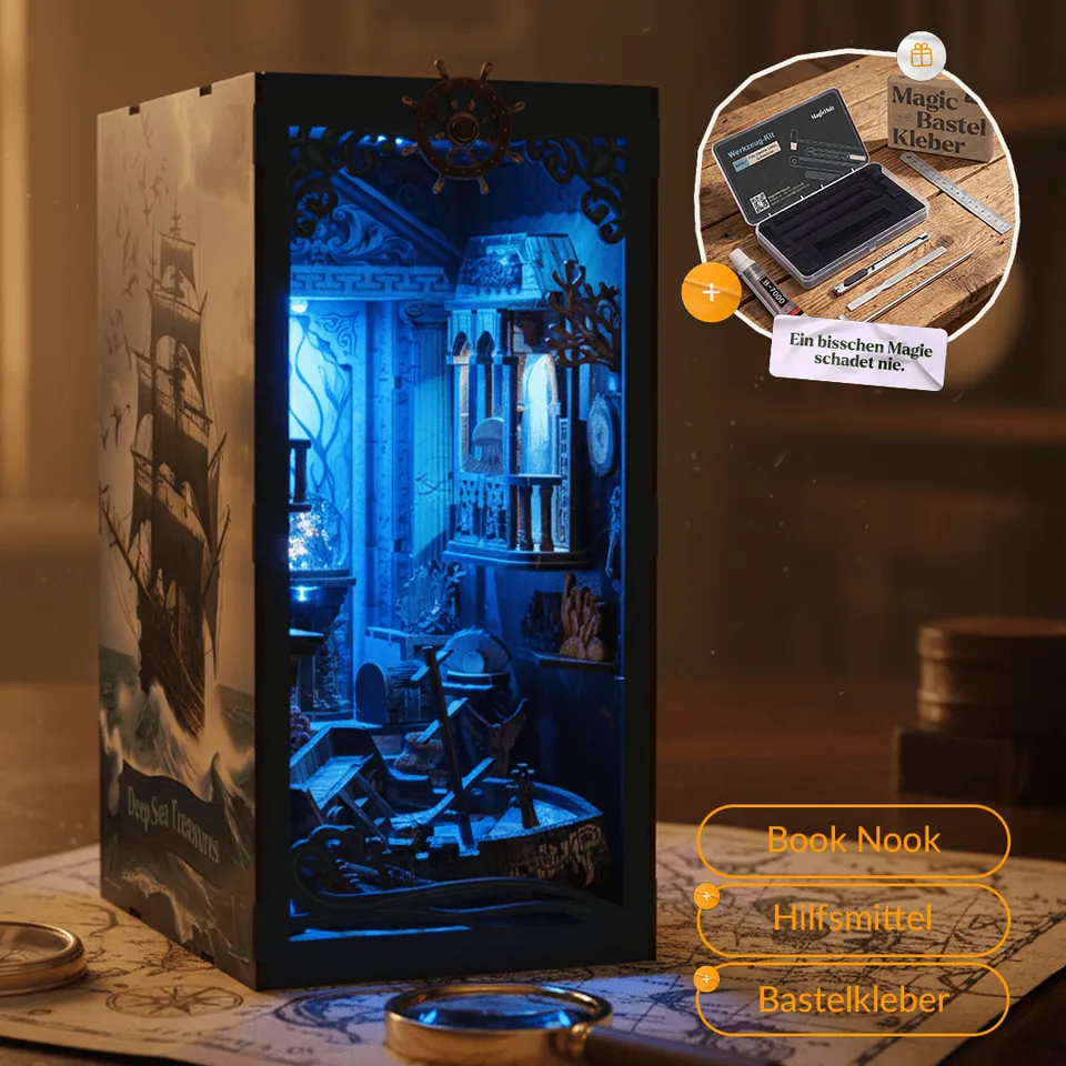 magicholz-tiefsee-geheimnisse-book-nook-muttertag-set image 1