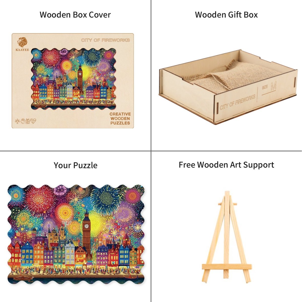 kaayee-city-of-fireworks-holzpuzzle-medium-nacht image 4