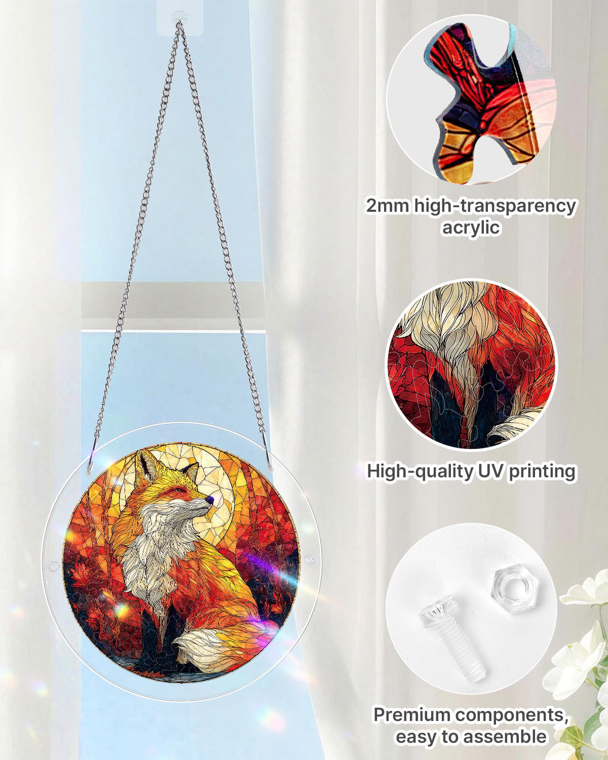 kaayee-suncatcher-puzzle-fox-glow-light-suncatcher-fuchs-small image 4