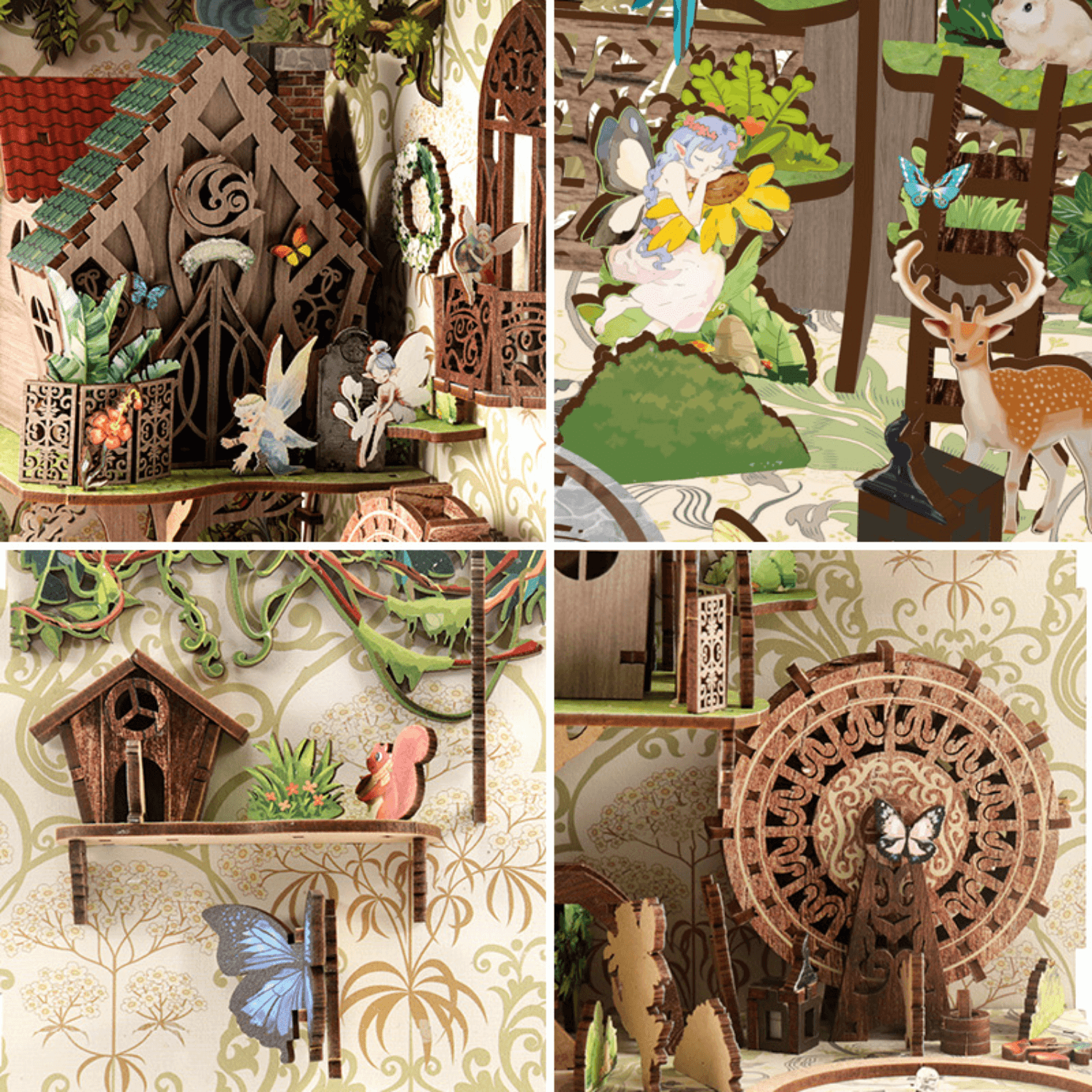magicholz-book-nook-secret-world-of-the-forest-diorama-led image 7