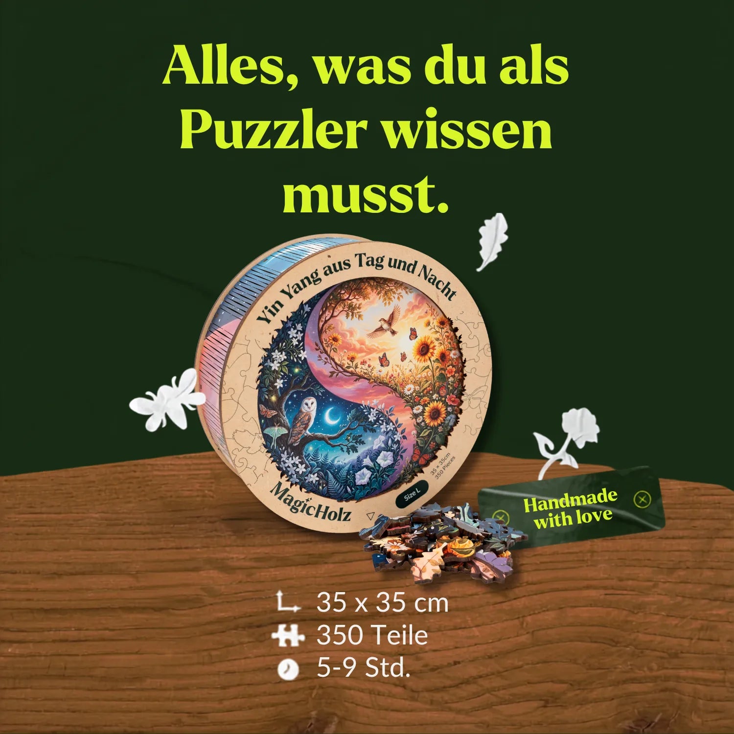 magicholz-yin-yang-tag-nacht-mandala-holzpuzzle-350-teile image 6