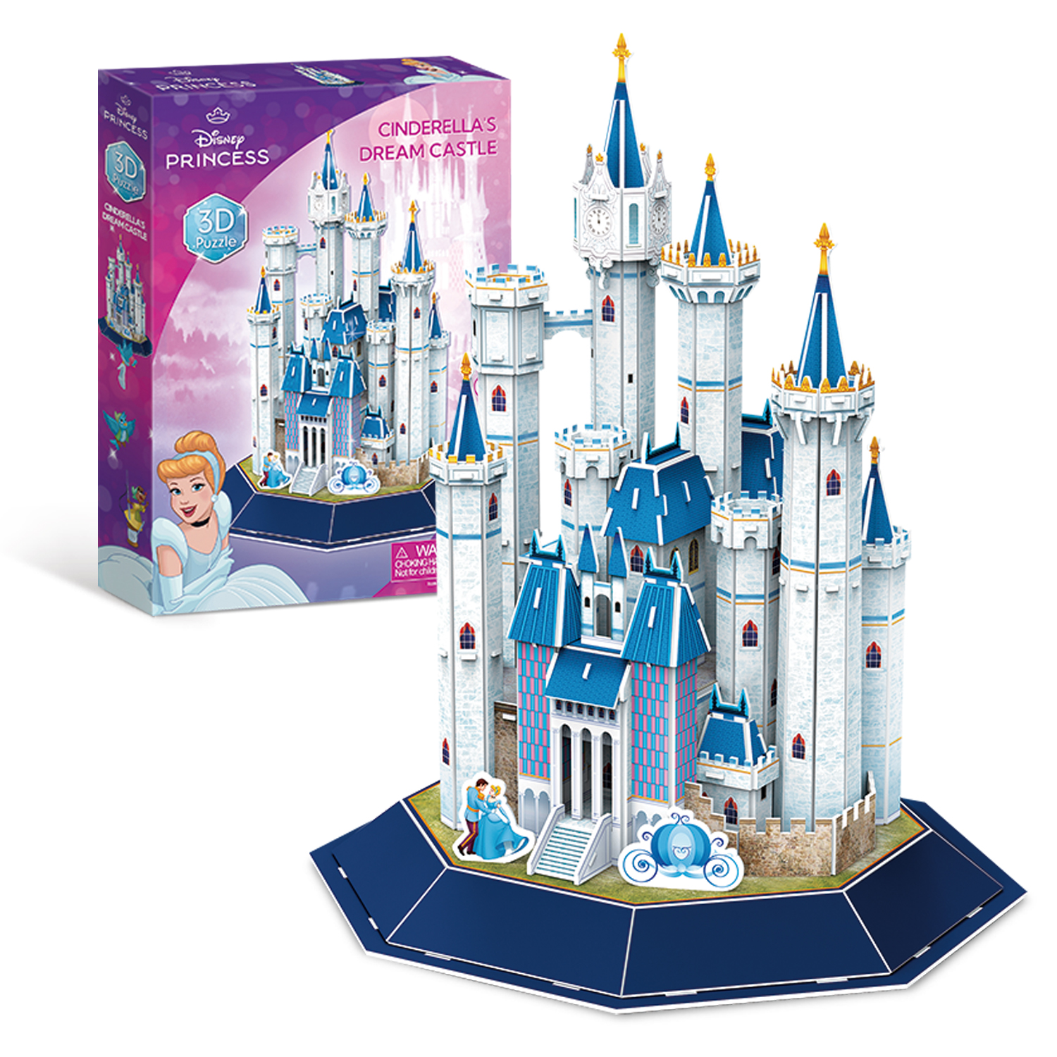 cubicfun-disney-ds1124-cinderella-s-dream-castle-3d-puzzle image 1