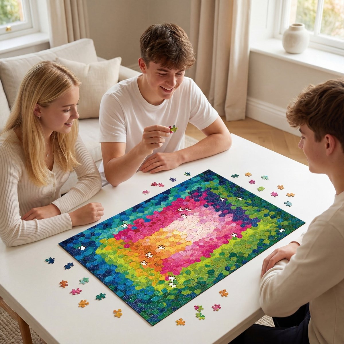 kaayee-cardboard-puzzle-palette-knife-art-1000-teile-rechteck image 4